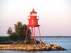 Lighthouse at Alpena MI 2005-09